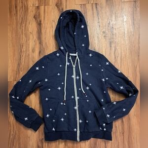 Marine Layer Navy Star Hoodie